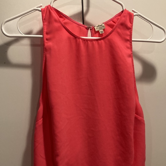 Wilfred bright pink tank top size four - Picture 3 of 9
